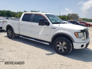 2011 Ford F-150 XLT with VIN 1FTFW1ET3BKD39781, listed as a Copart auction lot 52503105 with 206,686 mi miles and Clean Title. Bid and sale history available at carsss.com. Image 4.