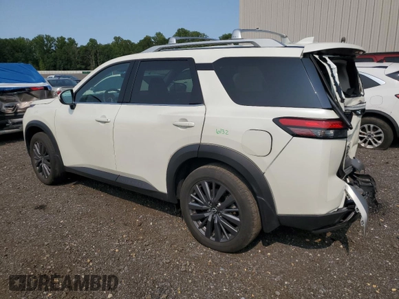 2024 Nissan Pathfinder SL with VIN 5N1DR3CD5RC200810, listed as a Copart auction lot 59194135 with 23,740 mi miles and Salvage title. Bid and sale history available at DreamBid. Image 2.