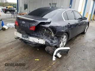 2011 Infiniti G25 Journey with VIN JN1DV6AP5BM603106, listed as a Copart auction lot 50671993 with 160,899 mi miles and Salvage Title. Bid and sale history available at DreamBid. Image 4.