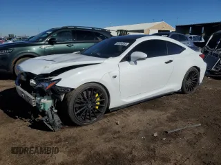 2015 Lexus RC F with VIN JTHHP5BCXF5003081, listed as a Copart auction lot 80066054 with 112,236 mi miles and Salvage Title. Bid and sale history available at carsss.com. Image 1.