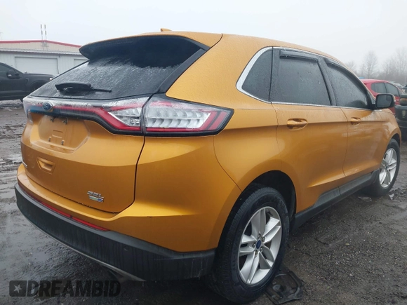 2016 Ford Edge SEL z VIN 2FMPK4J93GBC20556, wystawiony jako IAAI lot #41499188 z przebiegiem 104 430 mil mil oraz . Historia ofert i sprzedaży dostępna na DreamBid. Obrazek 4.