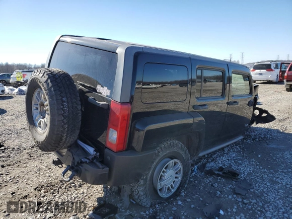 2009 Hummer H3 SUV Luxury with VIN 5GTEN13E098113359, listed as a Copart auction lot 87921095 with 204,472 mi miles and Salvage Title. Bid and sale history available at carsss.com. Image 3.
