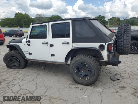 2015 Jeep Wrangler Unlimited Sport с VIN 1C4BJWDG3FL570131, выставлен на аукционе Copart как лот 64418415 с пробегом 112 362 миль миль и Списание • Salvage title. История ставок и продаж доступна на DreamBid. Изображение 2.