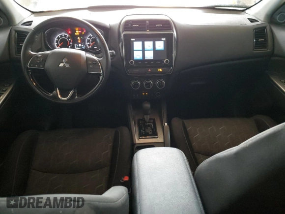 2021 Mitsubishi Outlander SE with VIN JA4APVAUXMU025835, listed as a Copart auction lot 50597345 with 86,866 mi miles and Salvage title. Bid and sale history available at DreamBid. Image 8.