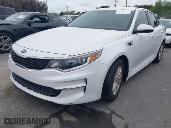 2016 Kia Optima LX with VIN 5XXGT4L32GG047624, listed as a IAAI auction lot 42068219 with 114,316 mi miles. Bid and sale history available at carsss.com. Image 17.