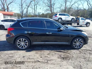 2017 Infiniti QX50 with VIN JN1BJ0RR7HM417050, listed as a IAAI auction lot 41455469 with 102,417 mi miles and . Bid and sale history available at DreamBid. Image 13.
