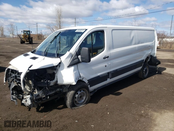 2017 Ford Transit Cargo with VIN 1FTYR2ZM5HKA54176, listed as a Copart auction lot 53836515 with 163,454 mi miles and Non repairable. Bid and sale history available at DreamBid. Image 1.