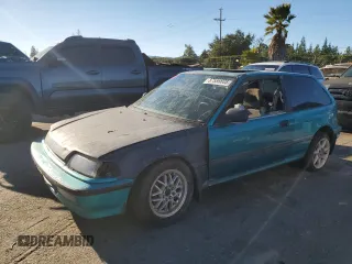 1991 Honda Civic z VIN 2HGED7366MH518166, wystawiony jako Copart lot #87556605 z przebiegiem Nie podano mil oraz Szkody całkowita. Historia ofert i sprzedaży dostępna na DreamBid. Obrazek 1.
