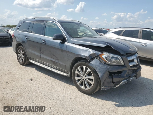 2016 Mercedes-Benz GL with VIN 4JGDF6EE7GA699506, listed as a Copart auction lot 71413054 with 134,898 mi miles and Salvage Title. Bid and sale history available at carsss.com. Image 4.