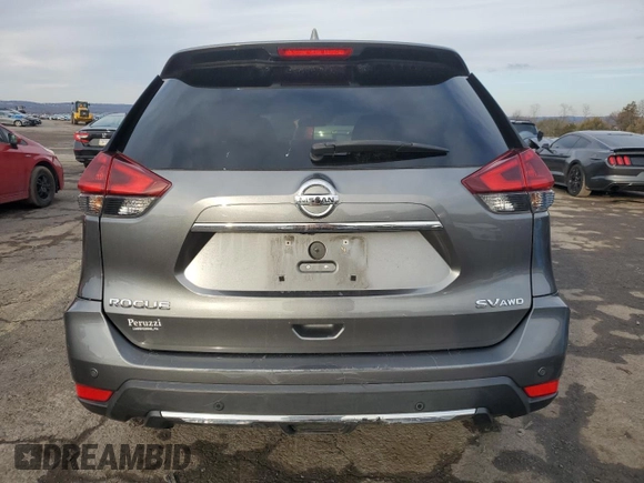 2019 Nissan Rogue SL with VIN 5N1AT2MV2KC828786, listed as a Copart auction lot 50059245 with 94,531 mi miles and Salvage Title. Bid and sale history available at carsss.com. Image 6.