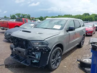 2022 Dodge Durango GT Plus with VIN 1C4RDJDG1NC213263, listed as a IAAI auction lot 42639103 with 77,061 mi miles and . Bid and sale history available at DreamBid. Image 14.