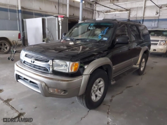2002 Toyota 4Runner Limited with VIN JT3GN87R920228525, listed as a IAAI auction lot 41616774 with 336,394 mi miles. Bid and sale history available at carsss.com. Image 2.