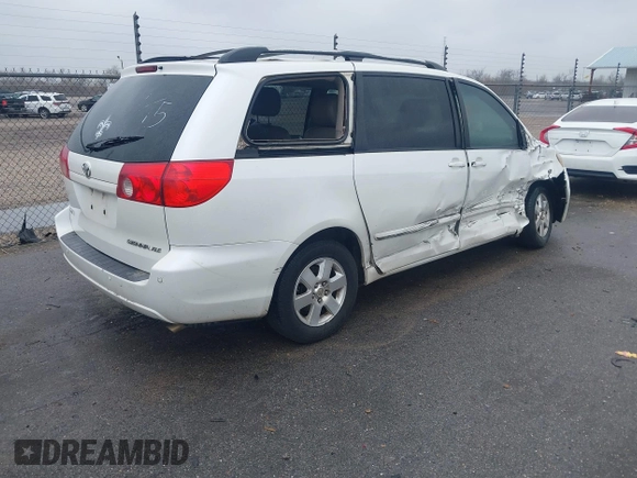 2010 Toyota Sienna XLE with VIN 5TDYK4CC1AS330349, listed as a IAAI auction lot 41607065 with 258,145 mi miles and . Bid and sale history available at carsss.com. Image 4.