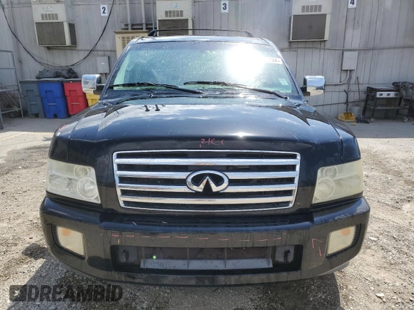2005 Infiniti QX56 with VIN 5N3AA08A55N806797, listed as a Copart auction lot 72084134 with 239,569 mi miles and Salvage Title. Bid and sale history available at carsss.com. Image 5.