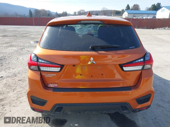 2020 Mitsubishi Outlander Sport ES 2.0 with VIN JA4AR3AU3LU023065, listed as a IAAI auction lot 41742981 with 25,642 mi miles. Bid and sale history available at carsss.com. Image 16.