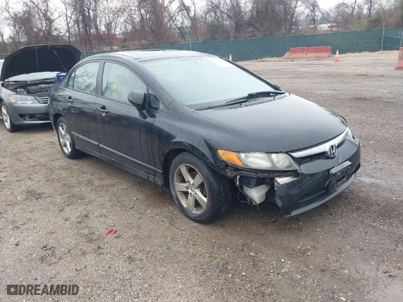 2007 Honda Civic Sdn EX with VIN 1HGFA16867L110670, listed as a IAAI auction lot 41875115 with 203,148 mi miles. Bid and sale history available at carsss.com. Image 1.