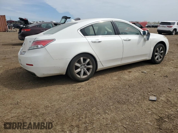 2012 Acura TL Auto z VIN 19UUA8F20CA023798, wystawiony jako Copart lot #54969465 z przebiegiem 73 309 mil mil oraz Szkoda całkowita • Salvage title. Historia ofert i sprzedaży dostępna na DreamBid. Obrazek 3.