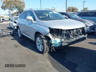 2010 Lexus RX 450h with VIN JTJBC1BA4A2004972, listed as a IAAI auction lot 42498624 with 100,249 mi miles and . Bid and sale history available at DreamBid. Image 1.