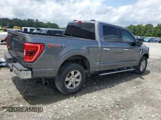 2021 Ford F-150 XL with VIN 1FTFW1EDXMFC91152, listed as a Copart auction lot 58350455 with 59,992 mi miles and Salvage title. Bid and sale history available at DreamBid. Image 3.