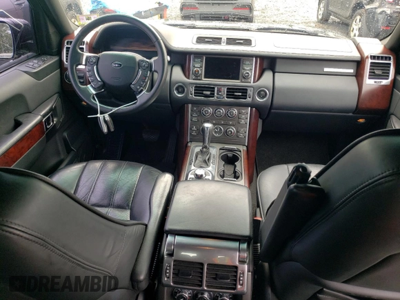 2012 Land Rover Range Rover HSE Lux with VIN SALMF1D49CA374956, listed as a Copart auction lot 59733835 with 113,390 mi miles and Salvage title. Bid and sale history available at DreamBid. Image 8.