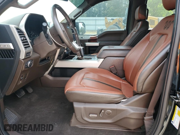 2018 Ford F-150 XL with VIN 1FTEW1EG0JFE35423, listed as a Copart auction lot 48533525 with 96,045 mi miles and Salvage Title. Bid and sale history available at carsss.com. Image 7.