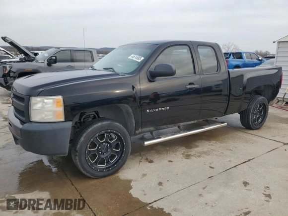 2011 Chevrolet Silverado 1500 Work Truck with VIN 1GCRCPEX0BZ235414, listed as a Copart auction lot 44614585 with 248,466 mi miles and Salvage Title. Bid and sale history available at DreamBid. Image 1.