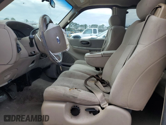 2003 Ford F-150 XL with VIN 1FTRX17W93NA02971, listed as a Copart auction lot 89216005 with 0 mi miles and Salvage Title. Bid and sale history available at carsss.com. Image 7.