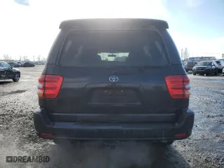2001 Toyota Sequoia Limited with VIN 5TDBT48A51S001924, listed as a Copart auction lot 46791135 with 249,357 mi miles and Salvage Title. Bid and sale history available at carsss.com. Image 6.