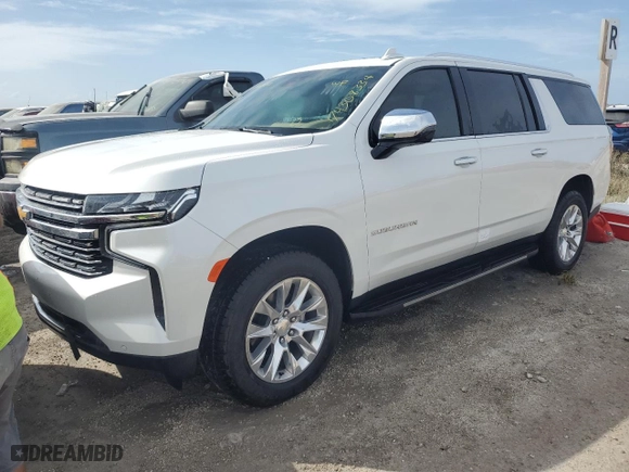 2024 Chevrolet Suburban Premier with VIN 1GNSKFKD4RR101662, listed as a Copart auction lot 74308334 with 2,820 mi miles and Non Repairable. Bid and sale history available at carsss.com. Image 1.