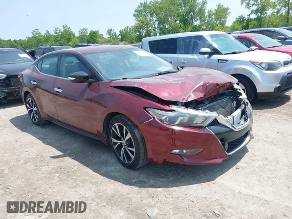 2017 Nissan Maxima SL with VIN 1N4AA6AP6HC448324, listed as a IAAI auction lot 42389918 with 117,704 mi miles and . Bid and sale history available at DreamBid. Image 1.