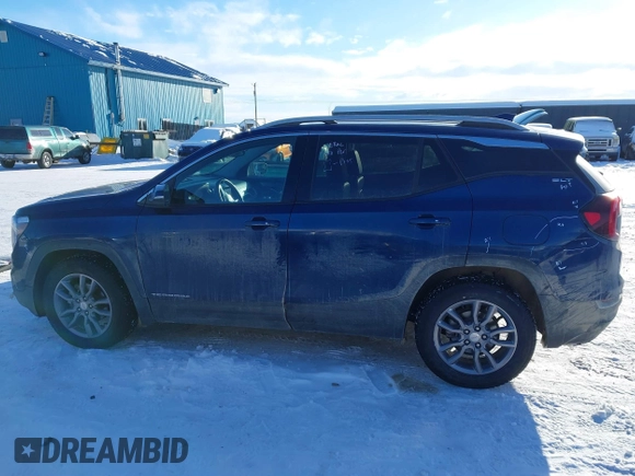 2023 GMC Terrain SLT with VIN 3GKALVEG3PL191820, listed as a IAAI auction lot 41701655 with 39,211 mi miles and . Bid and sale history available at carsss.com. Image 14.
