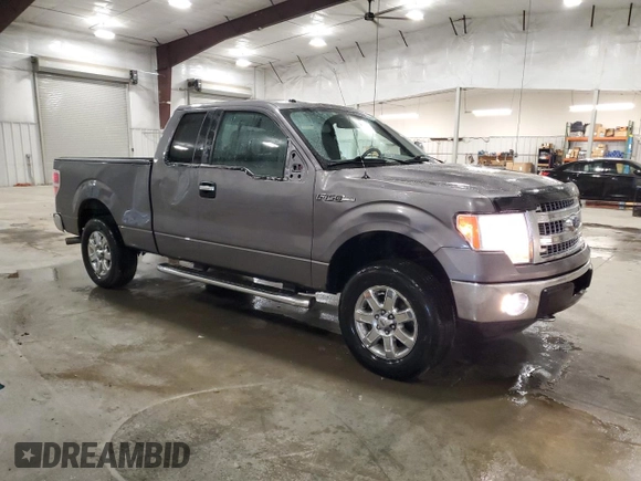 2013 Ford F-150 XL with VIN 1FTFX1EF2DFB21009, listed as a Copart auction lot 47578085 with 155,763 mi miles and Salvage Title. Bid and sale history available at carsss.com. Image 4.