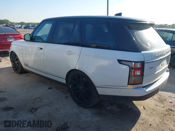 2017 Land Rover Range Rover z VIN SALGS2FE0HA327892, wystawiony jako IAAI lot #41955409 z przebiegiem 201 529 mil mil oraz . Historia ofert i sprzedaży dostępna na DreamBid. Obrazek 3.
