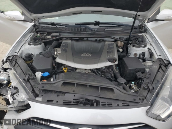 2016 Hyundai Genesis Coupe R-Spec with VIN KMHHU6KJ3GU132264, listed as a Copart auction lot 48354714 with 17,245 mi miles and Salvage title. Bid and sale history available at DreamBid. Image 11.
