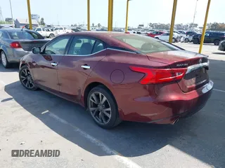 2017 Nissan Maxima SV with VIN 1N4AA6AP2HC418947, listed as a IAAI auction lot 41916705 with 156,575 mi miles and . Bid and sale history available at DreamBid. Image 3.