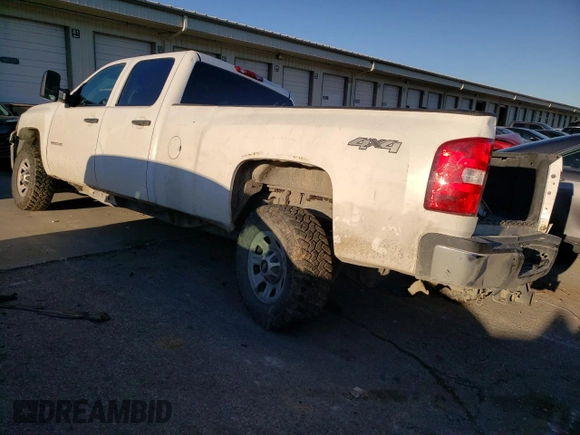 2012 Chevrolet Silverado 3500HD Work Truck with VIN 1GC4KZC81CF120568, listed as a Copart auction lot 83803474 with 206,252 mi miles and Salvage Title. Bid and sale history available at carsss.com. Image 2.