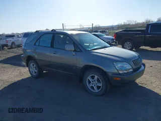 2002 Lexus RX 300 with VIN JTJHF10U120256528, listed as a IAAI auction lot 42017872 with 157,373 mi miles. Bid and sale history available at carsss.com. Image 1.