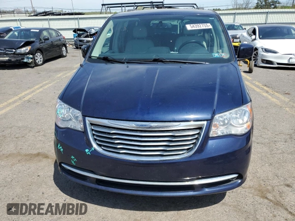2014 Chrysler Town & Country Touring with VIN 2C4RC1BG0ER422877, listed as a Copart auction lot 54392755 with 117,605 mi miles and Salvage Title. Bid and sale history available at carsss.com. Image 5.