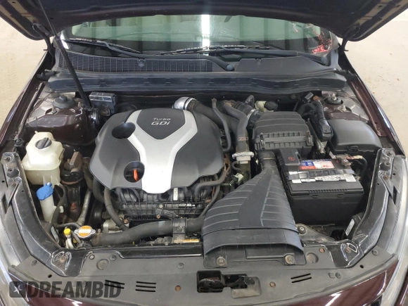 2011 Kia Optima EX with VIN KNAGN4A66B5093412, listed as a Copart auction lot 55491405 with 196,759 mi miles and Clean Title. Bid and sale history available at carsss.com. Image 11.