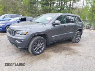 2016 Jeep Grand Cherokee Limited 75th Anniversary with VIN 1C4RJFBG6GC399099, listed as a IAAI auction lot 42148866 with 139,969 mi miles and . Bid and sale history available at DreamBid. Image 2.