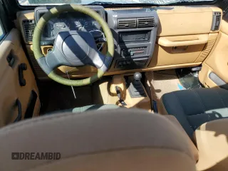 1997 Jeep Wrangler Sahara with VIN 1J4FY49S3VP528462, listed as a Copart auction lot 75415624 with 282,631 mi miles and Non Repairable. Bid and sale history available at carsss.com. Image 8.