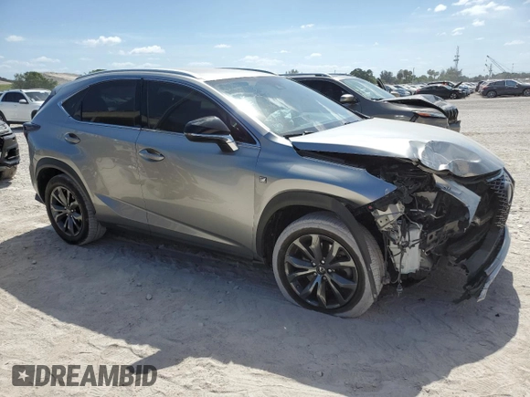 2021 Lexus NX 300 F Sport z VIN JTJSARBZ2M2183995, wystawiony jako Copart lot #54525445 z przebiegiem 67 341 mil mil oraz Szkoda całkowita • Salvage title. Historia ofert i sprzedaży dostępna na DreamBid. Obrazek 4.