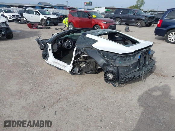2017 Chevrolet Corvette Z06 1LZ with VIN 1G1YP2D65H5603526, listed as a IAAI auction lot 40974079 with 1 mi miles. Bid and sale history available at carsss.com. Image 3.