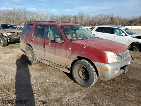 2003 Mercury Mountaineer Convenience with VIN 4M2ZU66K33ZJ50976, listed as a Copart auction lot 46541525 with 207,518 mi miles and Salvage Title. Bid and sale history available at carsss.com. Image 4.