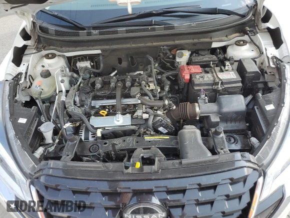 2023 Nissan Kicks SV with VIN 3N1CP5CV9PL567496, listed as a Copart auction lot 60511995 with 27,514 mi miles and Salvage title. Bid and sale history available at DreamBid. Image 12.