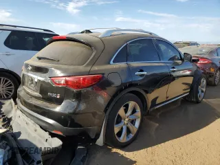 2013 Infiniti FX with VIN JN8BS1MW3DM100037, listed as a Copart auction lot 73140054 with 132,071 mi miles and Salvage Title. Bid and sale history available at DreamBid. Image 3.