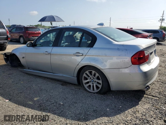 2007 BMW 3 Series 328i with VIN WBAVA33597KX82600, listed as a Copart auction lot 51384475 with 81,597 mi miles and Non Repairable. Bid and sale history available at carsss.com. Image 2.