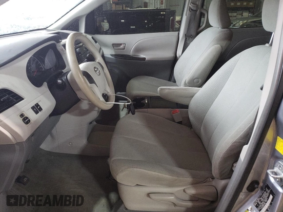 2011 Toyota Sienna with VIN 5TDZK3DC0BS112689, listed as a Copart auction lot 51651395 with 176,124 mi miles and Salvage Title. Bid and sale history available at carsss.com. Image 7.