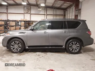 2020 Nissan Armada SL with VIN JN8AY2NC4L9619782, listed as a IAAI auction lot 41554399 with 137,306 mi miles. Bid and sale history available at carsss.com. Image 14.