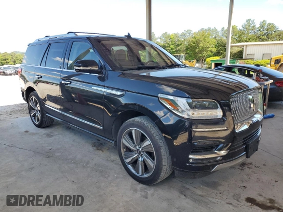 2019 Lincoln Navigator Reserve with VIN 5LMJJ2LT3KEL03131, listed as a Copart auction lot 57911075 with 150,624 mi miles and Salvage title. Bid and sale history available at DreamBid. Image 4.